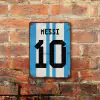 Chapa rústica Messi