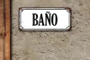 Chapa rústica Baño