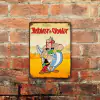 Chapa rústica Asterix y Obelix historieta francesa