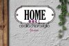 Chapa cartelito: Home
