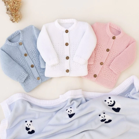 Saquito tejido de hilo Venecia - comprar online