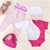 Barbie Conjunto rayado rosa - bodie fucsia - babero fucsia