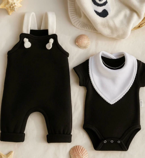 Jardinero negro - bodie - bandana - comprar online