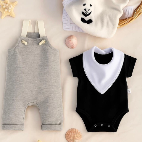 Jardinero gris - bodie - bandana - comprar online