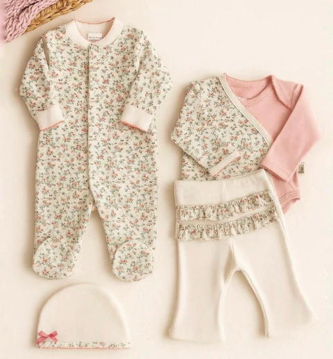 Conjunto Amalia Boho+ bodie + enterito - comprar online