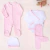 Conjunto Rayado rosa + bodie + enterito - comprar online