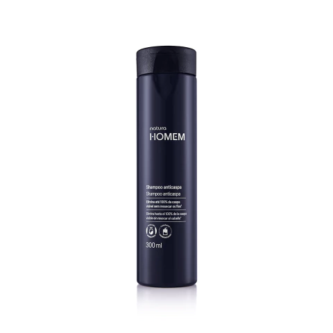 SHAMPOO ANTICASPA HOMEM 300ML