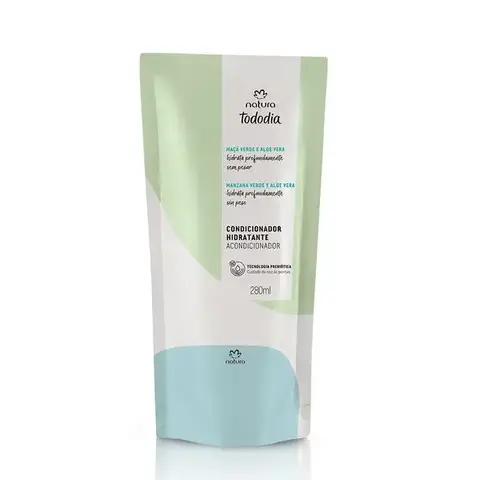 REPUESTO ACONDICIONADOR HIDRATACIÒN MANZANA VERDE Y ALOE VERA 280ml