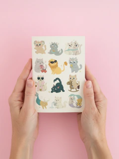 SET LIBRETAS GATITOS en internet