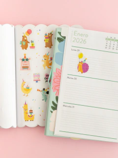 SUPER LIBRETA DE STICKERS - Pink Elephant