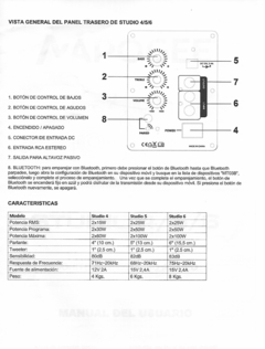 Sistema Monitor autoamplificado Apogee Studio 5 , Bluetooth , precio por el par, nuevo en caja , garantía oficial. - tienda online