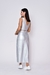 Saia midi prata - comprar online
