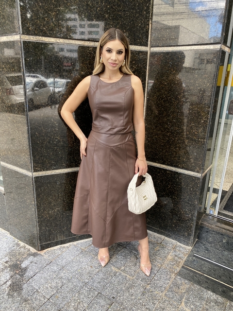 Cropped Cecilia e saia Aurora - comprar online