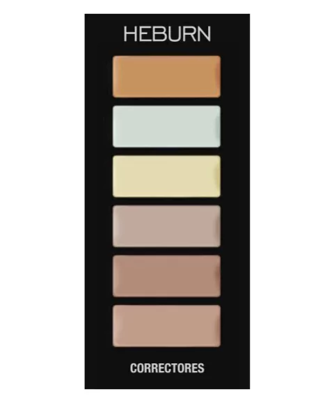 PALETA DE CORRECTORES x 6 - comprar online