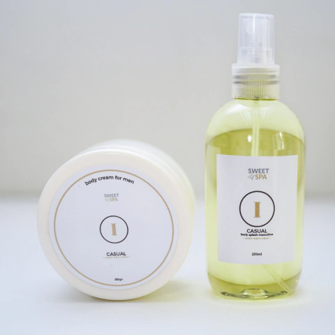 Pack Body Splash y Crema Corporal For Men