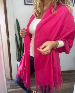 Pashmina Lisa - ANIMAL PINK