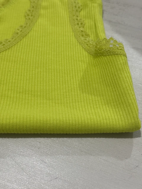 Musculosas corta morley puntilla - comprar online