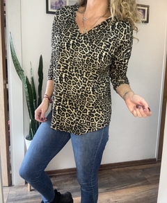 Imagen de Remeron Con capucha leopardo soft