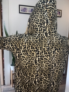 Remeron Con capucha leopardo soft - ANIMAL PINK