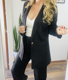 Traje Blazer ➕ Pantalon cargo lino - tienda online