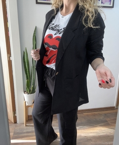 Traje Blazer ➕ Pantalon cargo lino