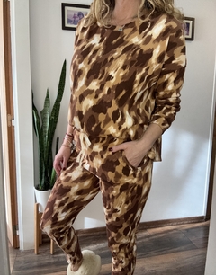 Buzo Corderoy camuflado sin capucha - comprar online