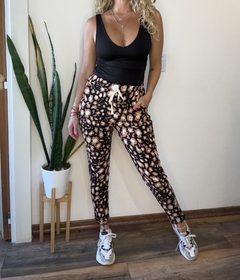 Jogger print caramelo - comprar online