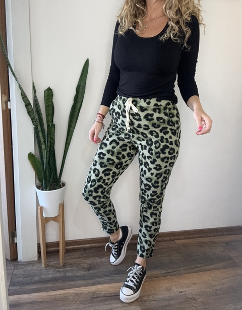 Jogger Print Corderoy - comprar online
