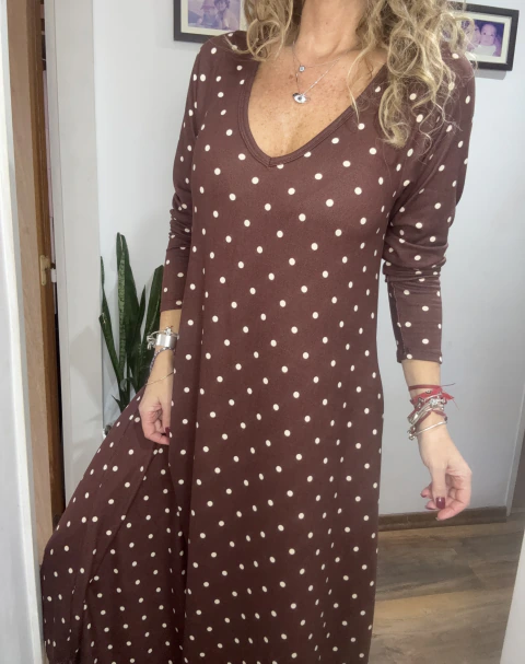 Vestido Manga L lanilla en v en internet