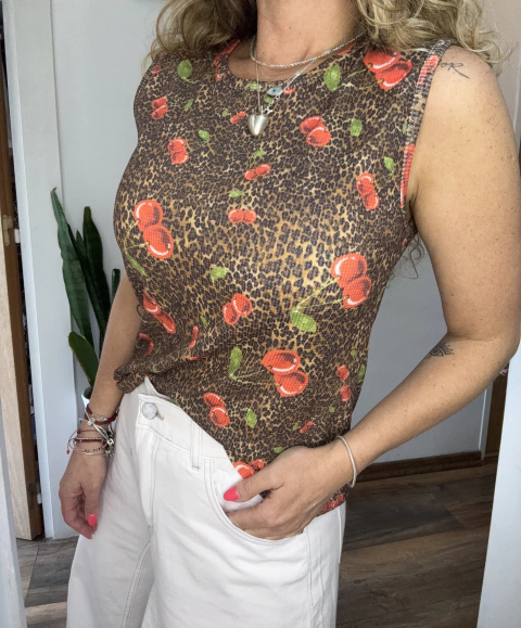 Musculosa waffle ceresita - comprar online