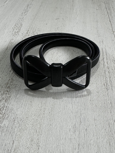 Cinturon Moño negro