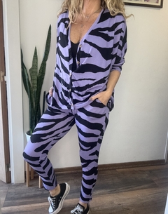 Conjunto lanilla cebra - comprar online