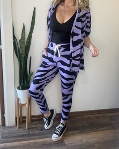 Conjunto lanilla cebra - ANIMAL PINK