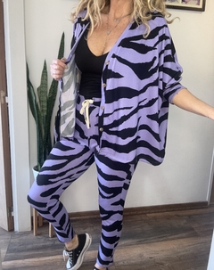 Conjunto lanilla cebra en internet