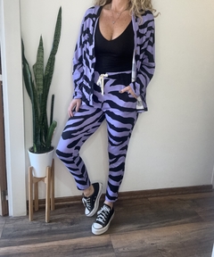 Conjunto lanilla cebra - comprar online