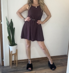 Vestido Isabella lunares corto - ANIMAL PINK