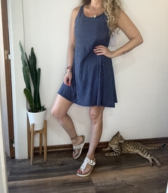 Vestido Isabella lunares corto - tienda online