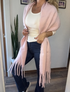 Manton liso calentito - ANIMAL PINK