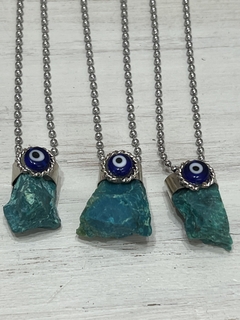 Collar piedra turquesa
