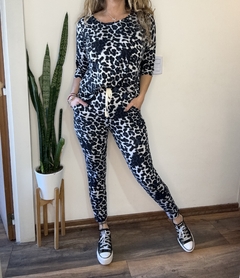 Jogger Print blue - comprar online