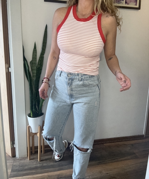 Musculosa rayada