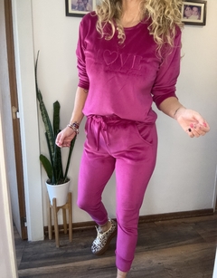 Conjunto plush L❤️VE