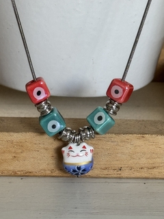 Collar Gato de la Fortuna ➕ Ojo protector en internet