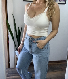 Musculosa tirita morley puntilla en internet
