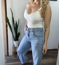 Imagen de Musculosa tirita morley puntilla