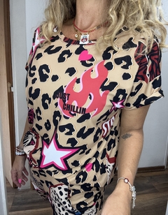 Remera Sublimada Lucia manga corta en internet