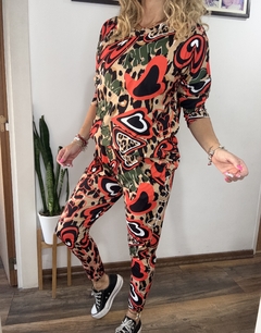 Jogger sublimado lucia - tienda online
