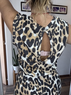 Mono Leopardo waffle - tienda online