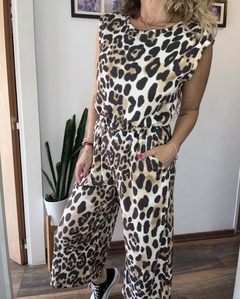 Mono Leopardo waffle en internet