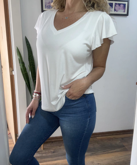 Remera Volados Crepe - tienda online